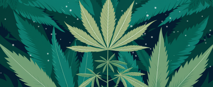 an-illustration-of-a-cannabis-plant-with-green